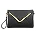 Fashion road Luxury Women's Satchel Hobo Tote Handbag Bag Purse Set, Black, 3 Piece
