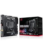 ASUS ROG Strix B550-I Gaming AMD AM4 (3rd Gen Ryzen™) Mini-ITX SFF gaming motherboard (PCIe 4.0, WiFi 6, 2.5Gb LAN, DDR4 5100+ (O.C.), front USB 3.2 Gen 2 Type-C, Addressable Gen 2 RGB and AURA Sync)