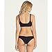 Billabong Women's Line Up Textured Tank Crop Swimsuit Bikini Top