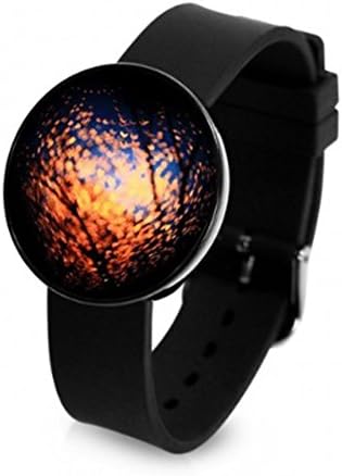 Needle Free Watch LED Korea Fashion Watch for Unisex Band USB Rechargeable CU03