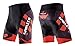 Cycle Shorts for Man Padded Cycling Underwear Bottoms Triathlon Bike Trails Gym Gym Pants Clothing US XL Red