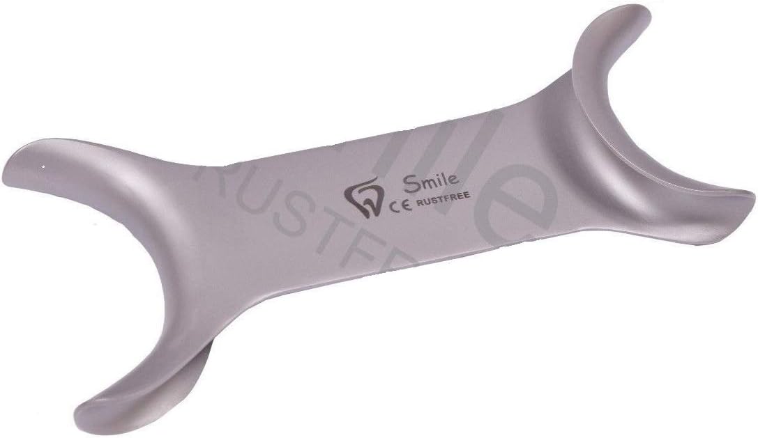 Dental Stainless Steel Lip and Cheek Retractor Tissue 10cm Smile Dentale UK
