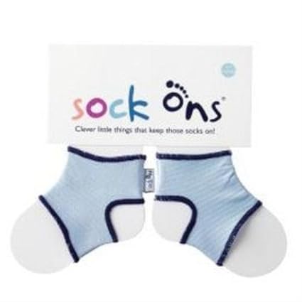 Hippychick Sock On's Baby Footwear (Baby Blue) 1xPair - 0-6 Months by Sock Ons