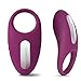 SVAKOM Wendy Vibrating Cock Ring Vibrator Powerful Full Silicone Penis Ring Waterproof Rechargeable Longer Lasting Erection Adult Sex Toy for Men Couples (Violet)