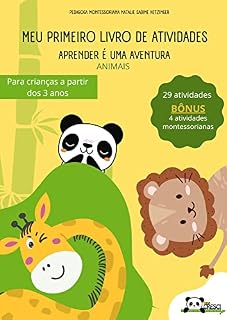 Livro Meu Primeiro Livro De Atividades: Aprender é uma aventura - Animais