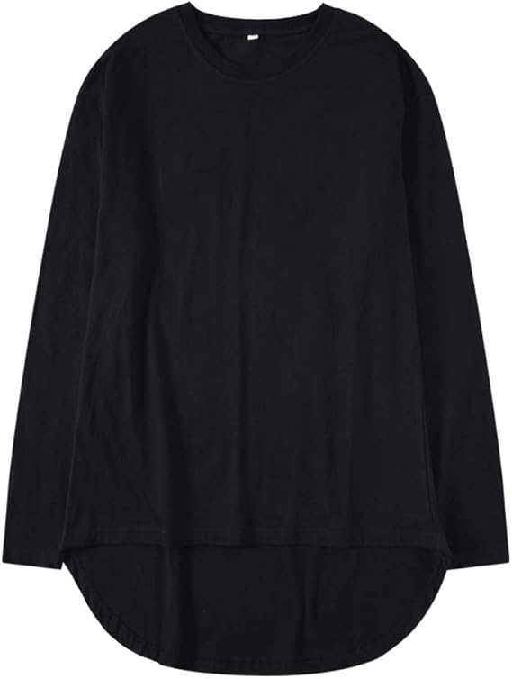 Amazon ティーエヌケーカンパニー Tnk Co メンズ Tシャツ 長袖 ロング丈 丈長 ロンt 無地 丸首 スクエア ラウンド A1096 Tシャツ カットソー 通販
