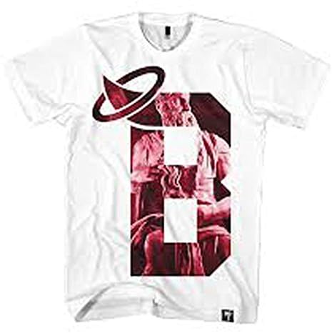BLVD SUPPLY Big B Gods T-Shirt (Large, White)