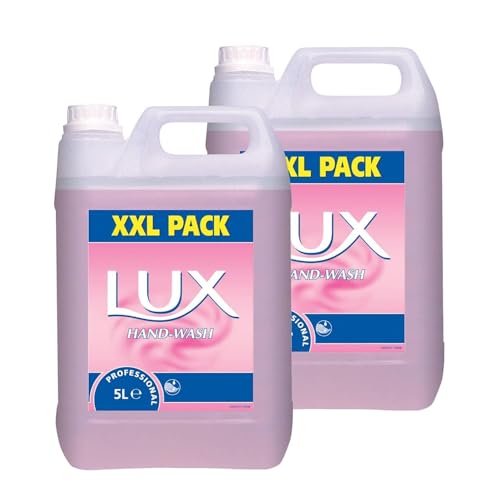 Lux Professional Handseife - Hautfreundliche flüssige Seife, 2x5L Kanister für eine schonende und hygienische Reinigung der Hände