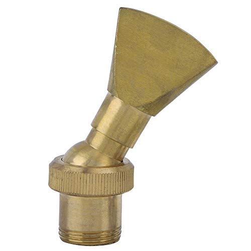 Jeffergarden Fan Shape Fountain Nozzle Spring Sprinkler Spray Head Pond Flat Mouth Fountain Nozzle