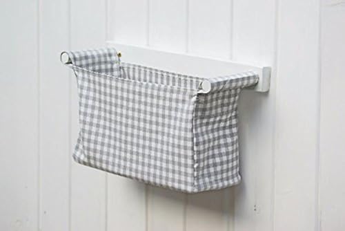 Wall hanging organizer with storage bin IKEA Berta Ruta in grey for  baby boys diaper caddy, organizing in Oman Whizz