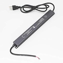 60W Triac Dimmable Driver, 2 Pack 110v AC to 24v DC