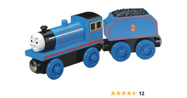 Wooden Railway - Edward The Blue Engine 