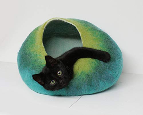 cat bed cave cocoon