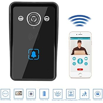 Amazon.com: Smart Home Wireless Doorbell Wifi Video Camera