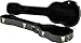 Musician's Gear Electric Bass Case Violin Shaped Black