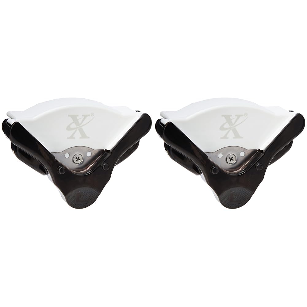 Docrafts 10 mm Corner Punch-Black (Pack of 2)