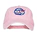NASA Insignia Embroidered Pigment Dyed Cap - Pink OSFM
