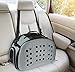 FRiEQ Foldable Hard Cover Pet Carrier with Shoulder Strap - Pet Travel Kennel Cats, Small Dogs & Rabbits