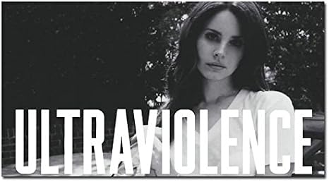 Amazon Com Makeuseof Ultraviolence Lana Del Rey Music Singer Art Silk Fabric Poster 24x36 Inch 031 Posters Prints