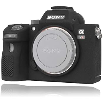 Easy Hood Camera Case for Sony Alpha a7III a7 III a7R III a7RIII a7SIII ILCE-7RM3 a73 a7R3 a7R Mark III Soft Silicone Rubber Protective Body Housing Case Skin Camera Protector Cover (Black)