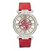 Women's Essentials - Matching Women's Watch & Colorful 2 Layer Design Wallet Gift Set - ST10234 Red