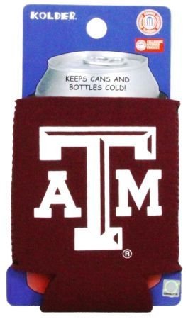 TEXAS A&M AGGIES CAN KADDY KOOZIE COOZIE COOLER by Kolder