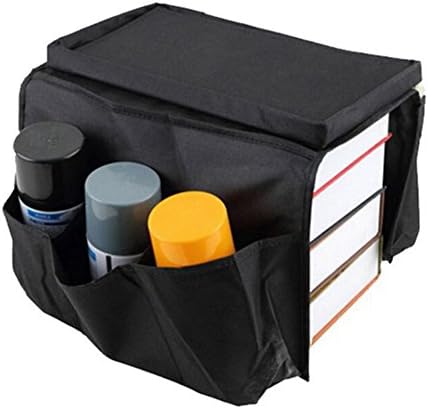 TooFun Storage Organizer Sofa Couch Chair Armrest Hanging Desk Storage Organizer Bag for TV Remote, Magazine, Cellphones, Game Controller, Pens