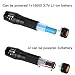 BESTSUN Tactical Flashlight, LED Flashlights 2000 Lumen 5Modes （2Pack）