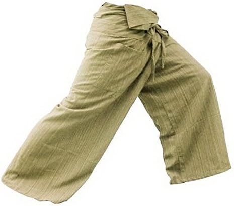 Bjelly Fisherman Pants Casual Style Cotton Free Size