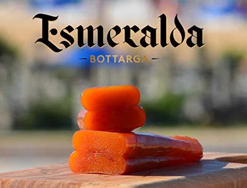 Bottarga Esmeralda - Caviar Of The Mediterranean - (Dried Mullet Roe) 3.19 ~ 4.2 oz Wild Caught from the Mediterranean Sea
