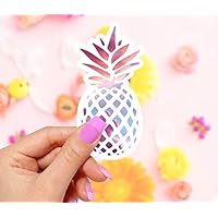 Pineapple Watercolor Sticker