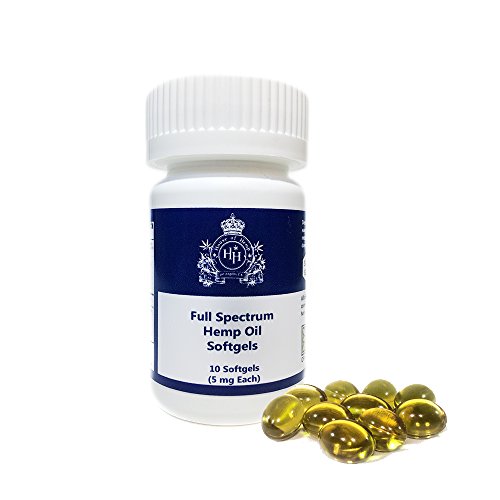 House of hemp organic hemp oil softgel capsules (10ct - 50mg)