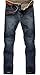 Stunner Men's Vintage Casual Ripped Broken Hole Jeans Denim Joggers Pants CN 500 28