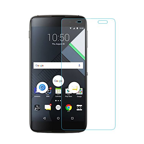 Hi5Gadget ZLDECO Tempered Glass Screen Protector Protective for Blackberry DTEK60 (2 pac) (Clear)