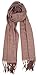 Love Lakeside-Men's Cashmere Feel Winter Plaid Scarf (One, Brown Herringbone)