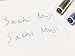MUJI Gel Ink Ball Point Pen 0.38mm Mixed 10pcs [Black 5 pcs & Blue 5 pcs]