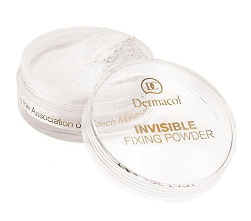Dermacol Czech Invisible Fixing Powder Make-up 13g Product No. 1016 WHITE