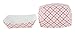 Southern Champion Tray 0409 #50 Southland Paperboard Food Tray, 1/2 lb Capacity, Red Check (Case of 1000)