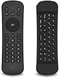 Rii MX6 Fly Mouse Controller, Mini Wireless Keyboard and IR Remote Controller Combo for Windows Mac OS Linux Android TV Box Mini PC XBox Fire TV