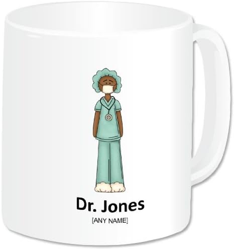 Personalised Gifts Nurse Doctor Surgeon Mug Any Name Any Message Hospital Medical Staff Doctor Surgeon Gifts