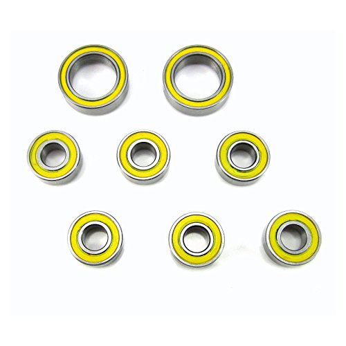 Traxxas 4x4 Slash, Stampede Wheel, Hub Bearings YE, 5x11x4mm-10x15x4mm