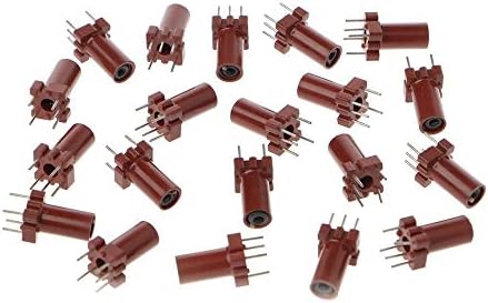 20 Pcs Adjustable Inductor Shell Skeleton Empty Ferrite Core No Inductor Coil 25-100MHZ Inductors Integrated Circuits