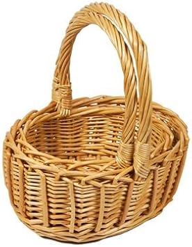 cestino di vimini con orecchie