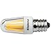 Kakanuo E12 LED Bulb 2.5 Watt Warm White 3000K 25W Equivalent 250Lumen Candelabra Base 4XCOB Non-Dimmable AC110V-130V for Chandelier/Ceiling Fan(Pack of 2)