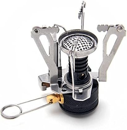 Camping Stove, Portable Outdoor Picnic Gas Foldable Camping Mini Steel Stove With Case,Outdoor Camp Stove Butane Propane Burner