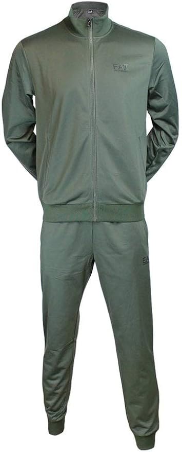 Emporio Armani EA7 Green Ventus Full Tracksuit - Tracksuits from DesignerWear2U UK