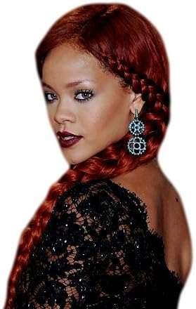 BRAID PLAITED CHUNKY HAIR HEADBAND (09 Burgundy Mix)