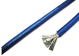 Stinger 8 Gauge Matte Blue OFC HPM Series Power Wire 5' Cut