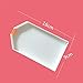 Xiangfeng 8 Pcs Bead Sorting Trays Diamond DIY Tools Paint Mixing Trays Plastic Tray Diamond DIY Trays Drill Plate Painting Accessories for DIY Art Craft