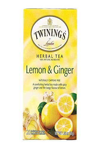 Twinings of London Lemon & Ginger Herbal Tea